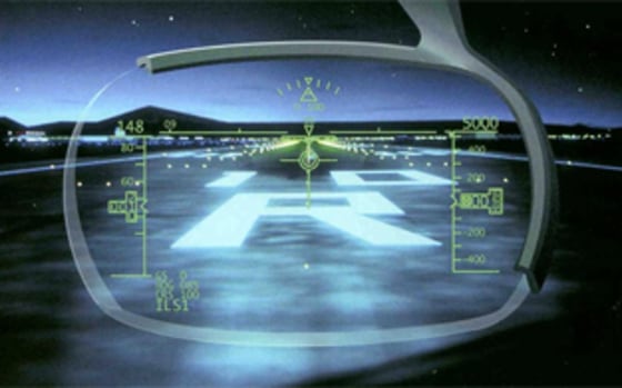 By presenting speed, energy vector, power, altitude and navigational information on a clear screen directly in front of the window at eye level, head-up guidance systems help keep the pilot's eyes looking out of the cockpit. This aids the pilot's situational awareness and improves safety.
